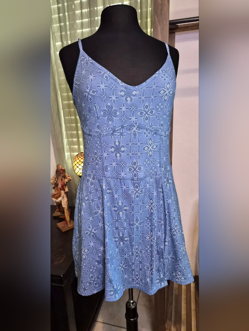 JoyLab Faux-Denim Romper #0220 - Picture 4 of 14